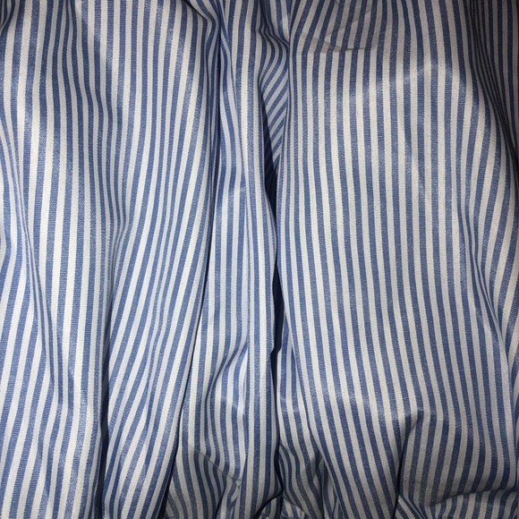 Baby Doll Romper- Lt. Blue Stripe - Picture 3 of 7